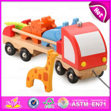 2016 Brand New Wooden Car Toy, Wood Car Toy, Kids′ Toy Car, Lovely Wooden Car Toy W04A208